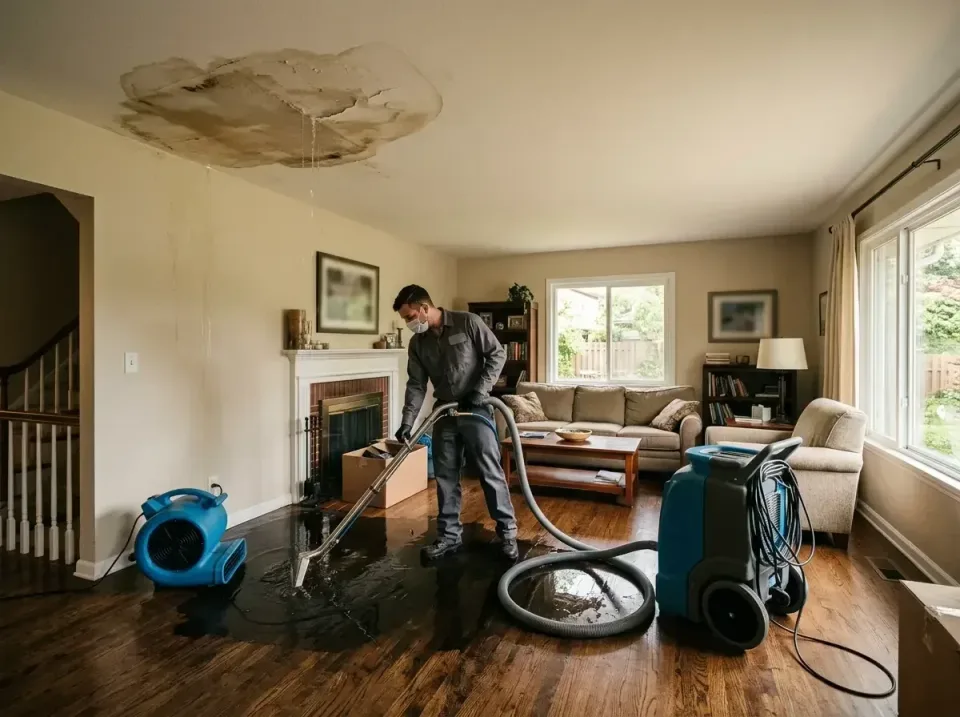 attic-pipe-burst-ceiling-drip-008 — frequently asked questions, Water Damage Restoration & Carpet Care in Three Oaks, FL